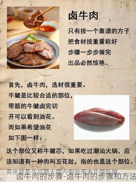 卤牛肉的步骤-卤牛肉的步骤和方法