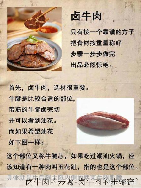 卤牛肉的步骤-卤牛肉的步骤窍门