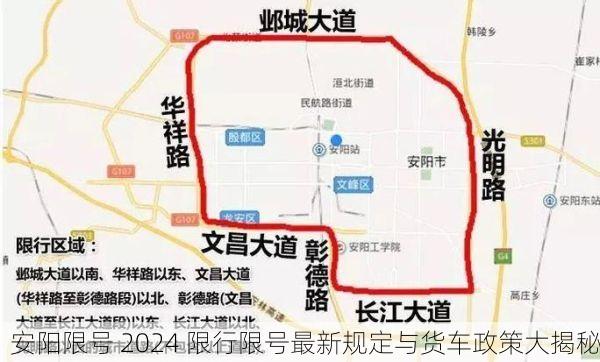 安阳限号 2024 限行限号最新规定与货车政策大揭秘